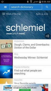 Dictionary.com - Schlemiel - Word of the Day